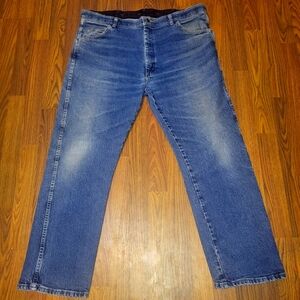 Wrangler Premium Quality Men's 40x30 Jeans – Medium Wash Denim Style&Comfort A75